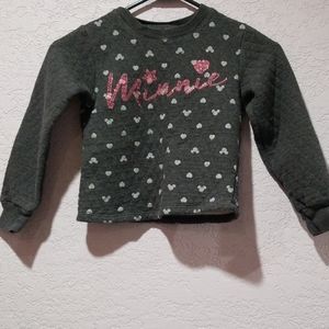 Minnie Mouse toddler girl sweatshirt